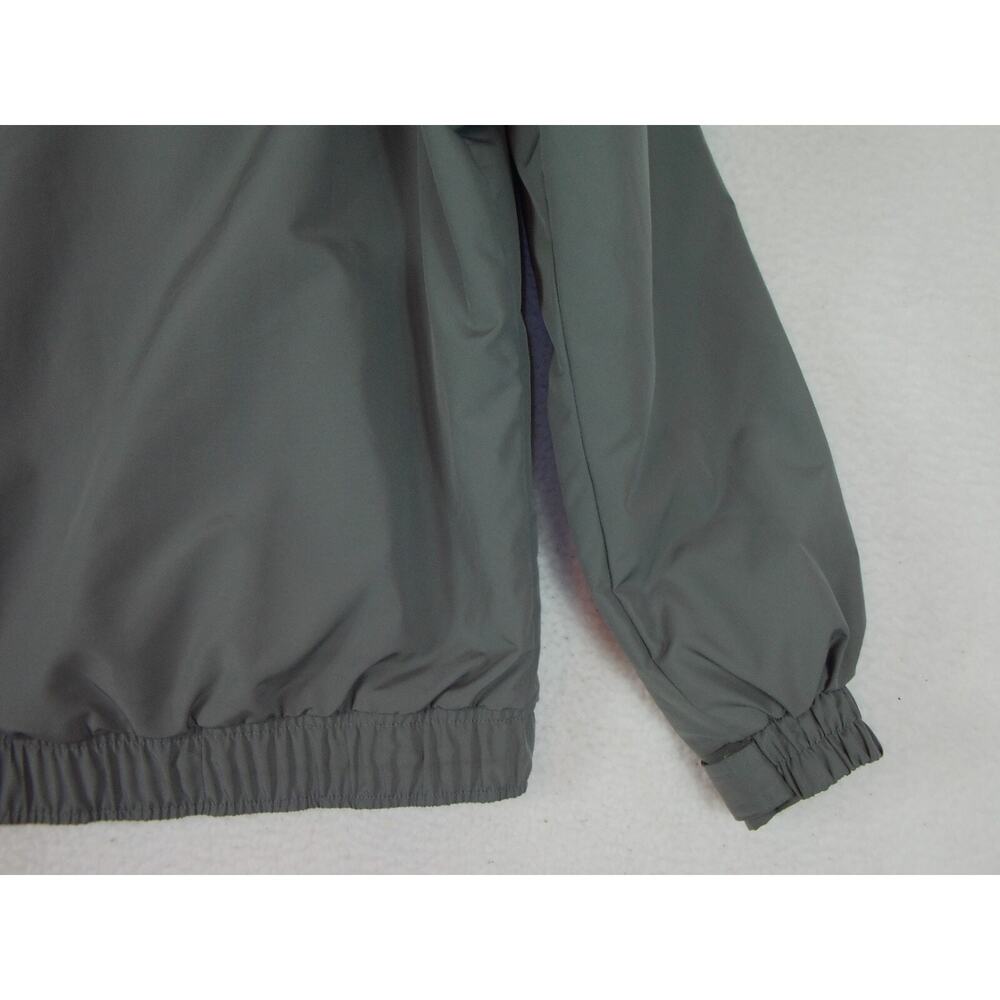 Magellan‎ Jacket Hood Softshell Zip Front Pockets Fleece Lined Gray Size Large - Picture 11 of 16